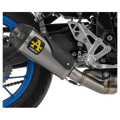 71956Pkw  Arrow  Full System Exhaust, For Suzuki Gsx-8S 2023 - 2024 - 2025 Works Titanium Muffler 1
