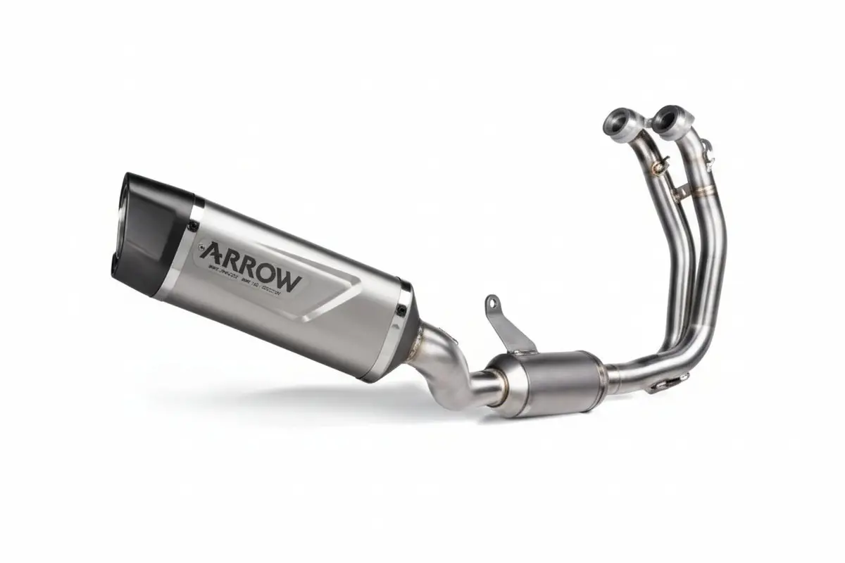 Aprilia Rs660 E5+ 2025 Full System With Indy-Race Evo Titanium Exhaust - 77008Pk 1