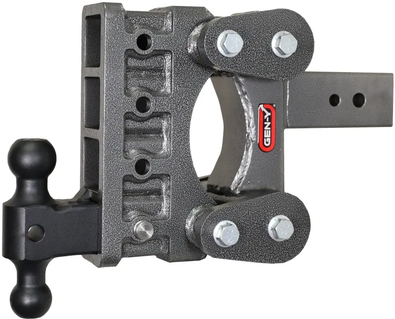 Gen-Y The Boss Torsion-Flex 3In Shank 6In Drop 3.5K Tw 32K Hitch W/Gh-0161 Dual-Ball 1
