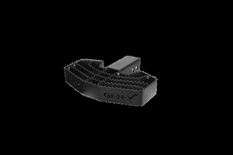 Gen-Y 2.5In Shank 3/4In Pin Holes Only Compatible W/32K Mega-Duty 500Lb Capacity Serrated Hitch Step 1