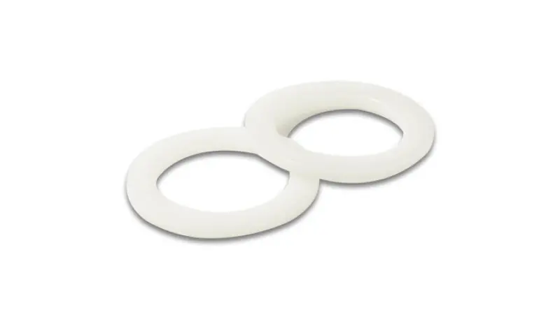 Vibrant -12An Ptfe Washers For Bulkhead Fittings - Pair 1