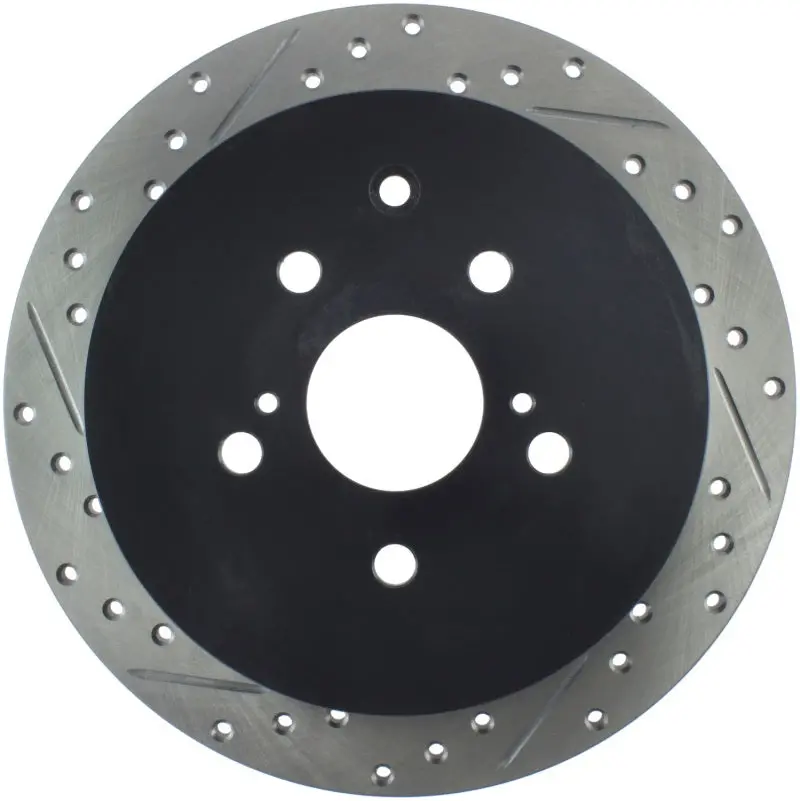 Stoptech Sport Drilled & Slotted Rotor - Rear Right 1