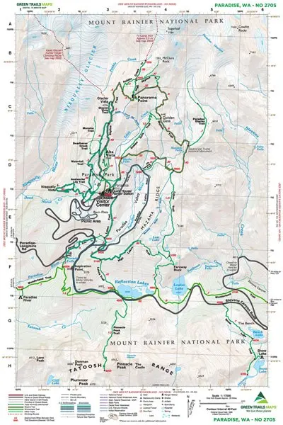 Paradise, Wa-270S Map 1