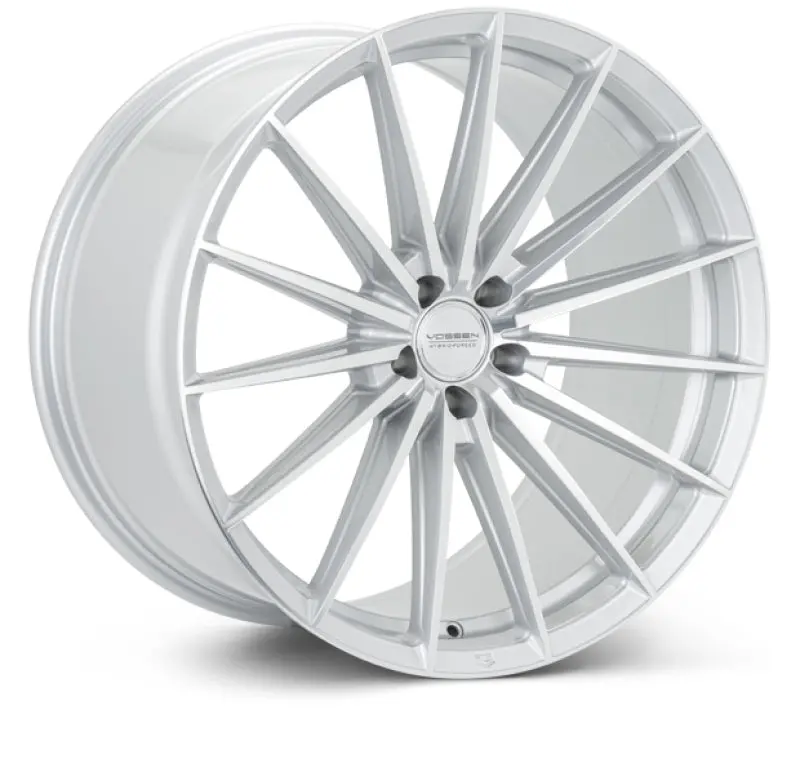 Vossen Hfx-4 22X10.5 - 5X112 - Et35 - Deep - 66.5 - Silver Polished Wheel 1