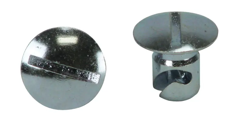 Moroso Quick Fastener - Oval Head - 5/16In X .500In - Steel - 10 Pack 1
