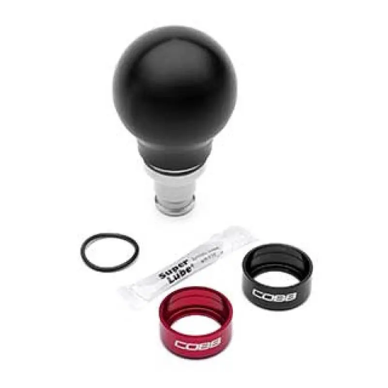 Cobb 17-21 Honda Civic Type R 6-Speed Short Weighted Cobb Knob - Black 1