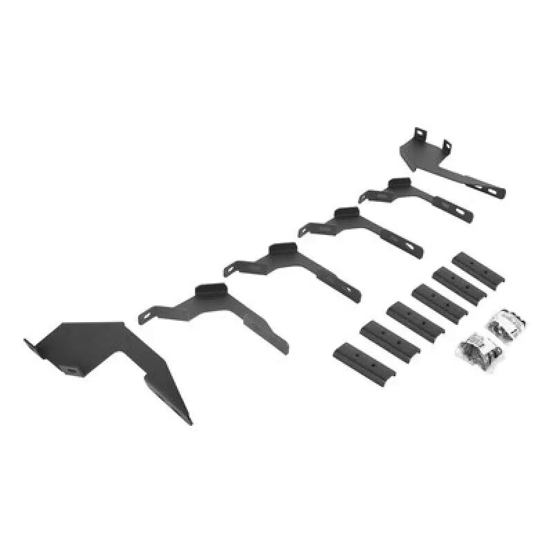Go Rhino 19-22 Ford Ranger Scw 4Dr Mounting Brackets (V-Series V3/Rb10 Slim/Rb20 Slim) - Tex. Blk 1