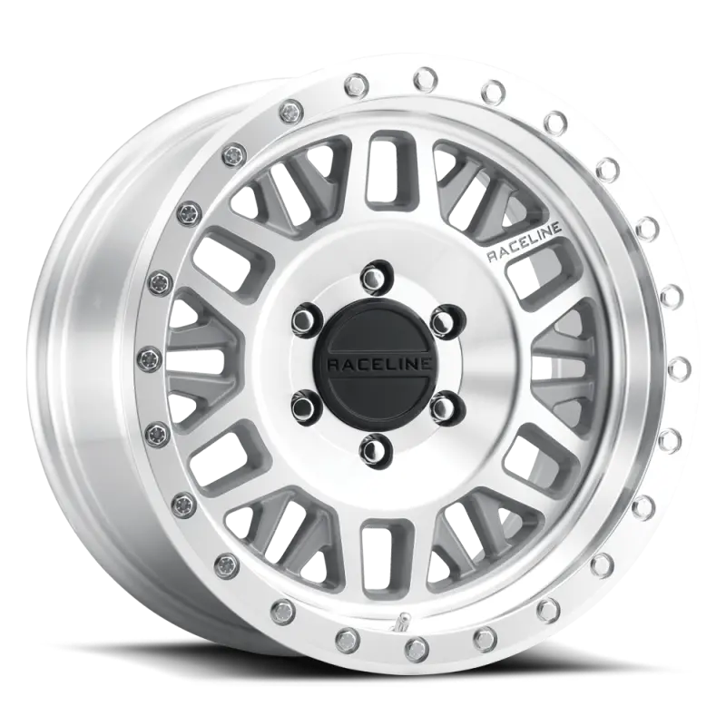 Raceline 951Mc Ryno 17X9in / 5X127 Bp / -12Mm Offset / 78.1Mm Bore - Machined Wheel 1