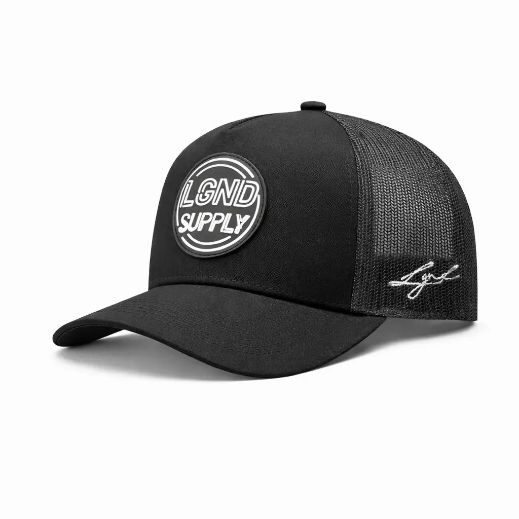 Midnight Badge Trucker Cap 1