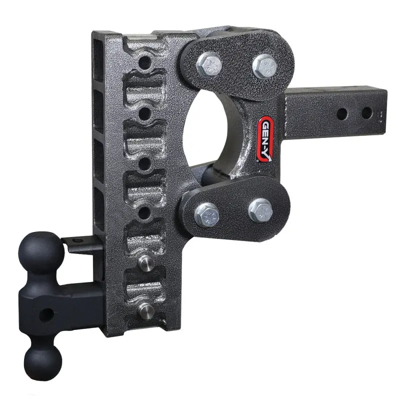 Gen-Y The Boss Torsion-Flex 2.5In Shank 10In Drop 10K Hitch W/Gh-031 Dual-Ball/Gh-032 Pintle Lock 1