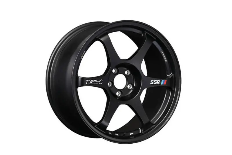 Ssr Type-C Forged 18X9.5 +45 5/100 - Sprint Black Wheel 1