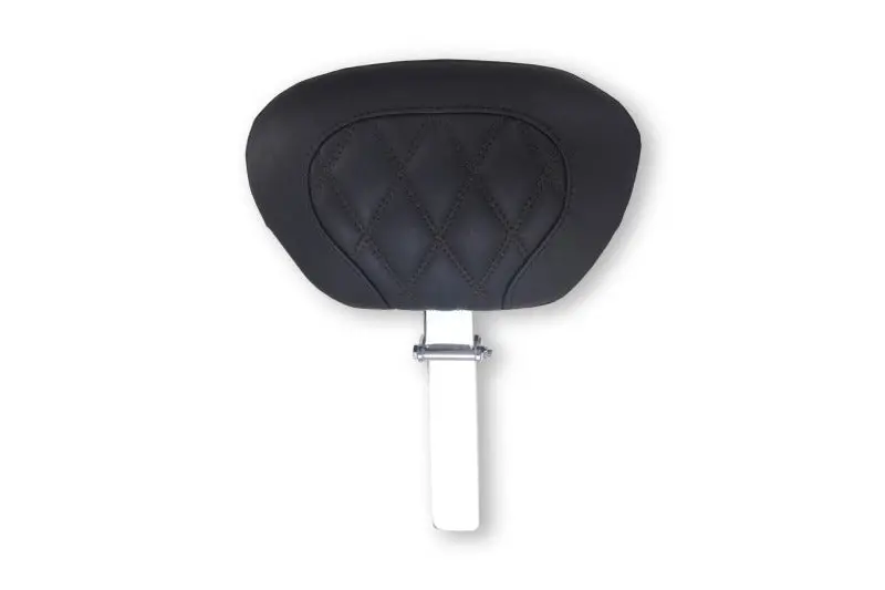 Mustang 08-25 Harley Fl Touring Rd King Special, Rd Glide Ltd, Dble Diamond Driver Backrest - Black 1