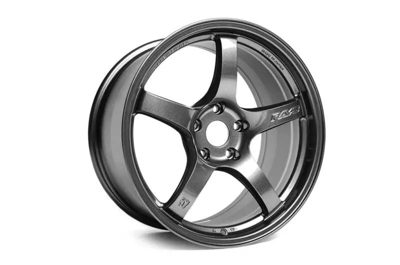 Gram Lights 57Cr 19X9.5 +45 5X114.3 Hs Gunmetallic Wheel 1