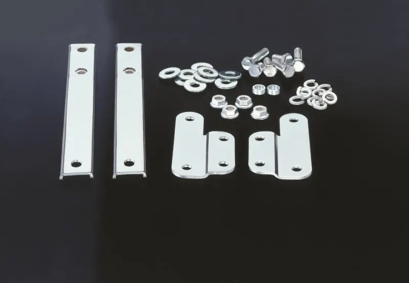 National Cycle 90-17 Harley-Davidson Fxs Softail Beaded Wide Mount Chrome Kit 1