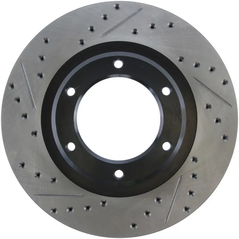 Stoptech Slotted & Drilled Sport Brake Rotor 1
