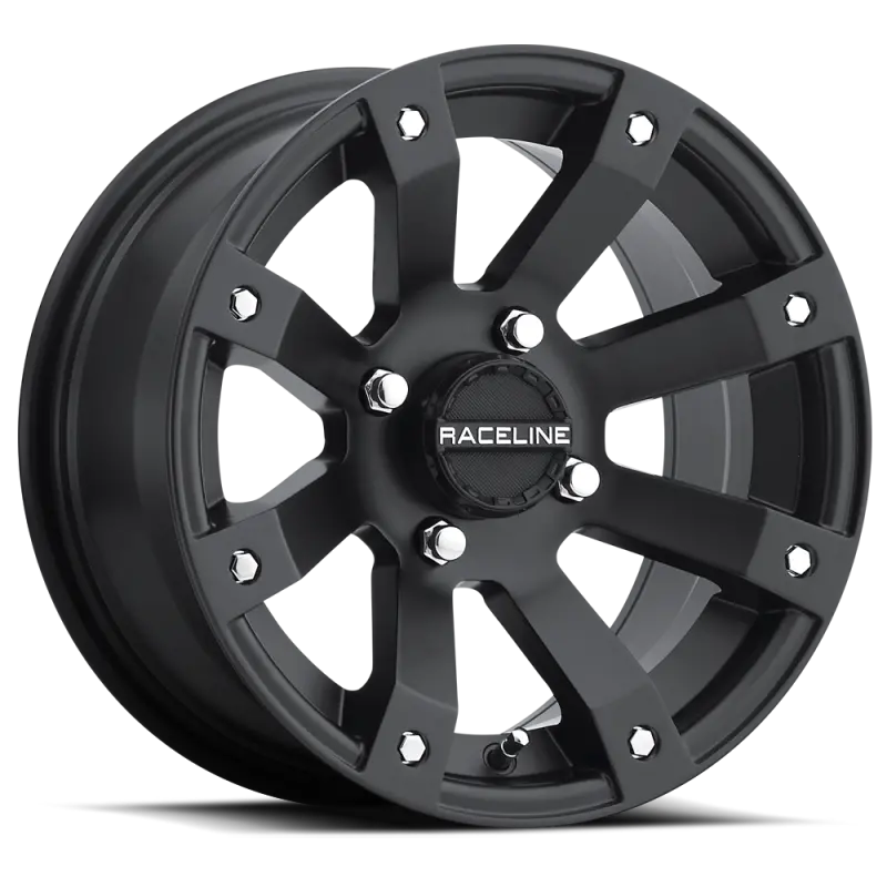 Raceline A79 Scorpion 12X7in / 4X110 Bp / -47Mm Offset / 83.8Mm Bore - Satin Black Wheel 1