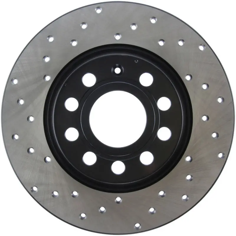 Stoptech 06-11 Audi A3 / 06-09 Vw Gti Mk V / 05-10 Jetta (Exc Wagon) Drilled Right Rear Rotor 1