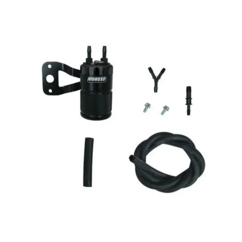 Moroso Harley-Davidson Twin Cam (W/Ss Teardrop Air Cleaner) Air Oil Separator - Black 1