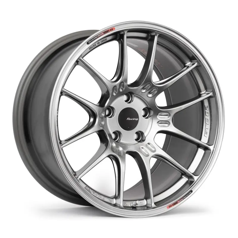 Enkei Gtc02 19X9 5X112 45Mm Offset 66.5Mm Bore Hyper Silver Wheel 1