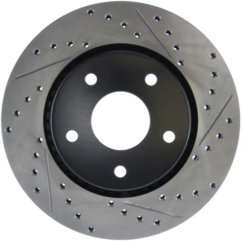 Stoptech Slotted & Drilled Sport Brake Rotor 1