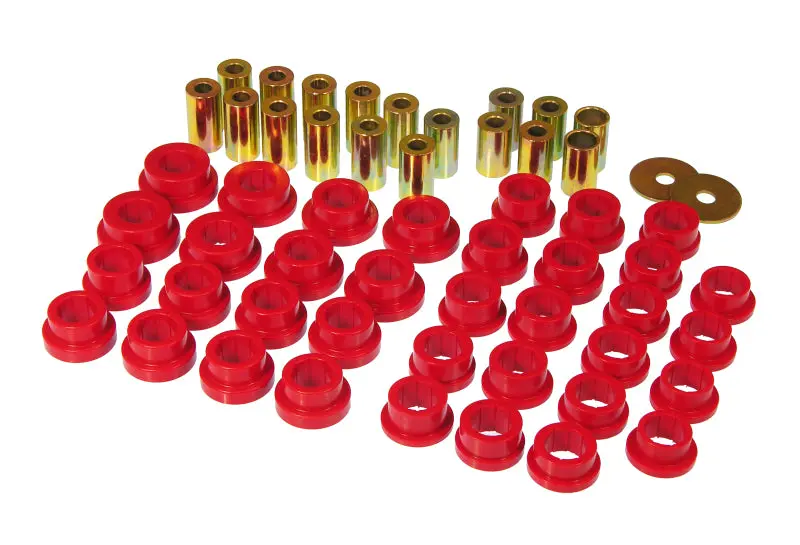 Prothane Nissan Rear Control/Radius Arm/Lower Link Bushings - Red 1