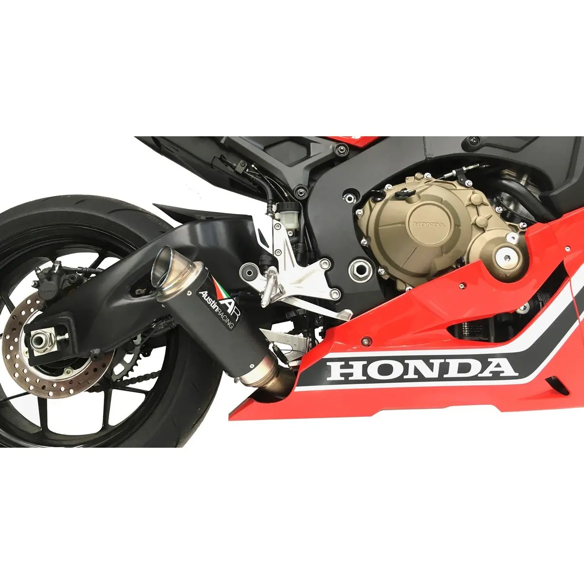 Austin Racing Cbr1000rr 2008 - 2025 Gp3 De-Cat Race Exhaust System Ar89 1