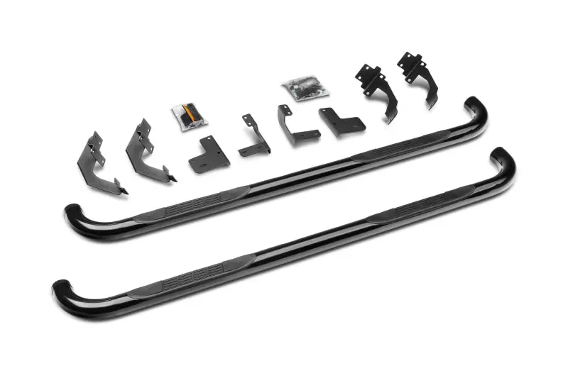 Go Rhino 15-20 Ford F-150 4000 Series Sidesteps - Cab Length - Black 1