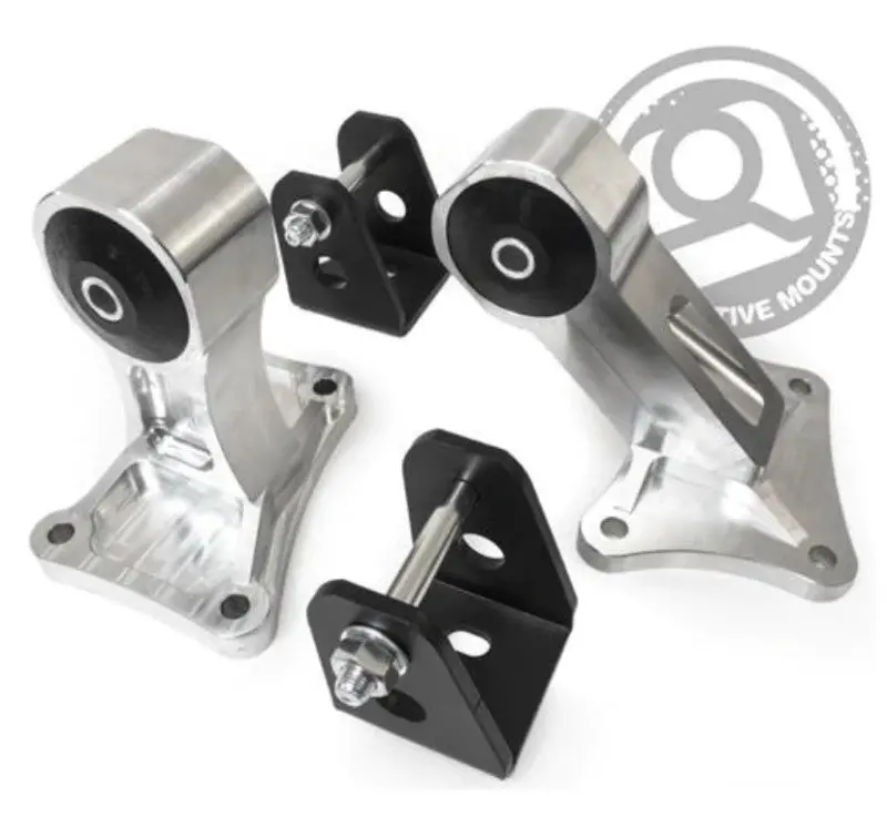 Innovative 00-09 Honda S2000 F-Series Silver Aluminum Mounts 85A Bushings 1