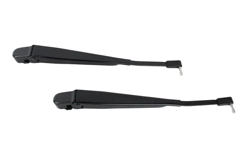 Kentrol 97-06 Jeep Wrangler Yj Windshield Wiper Arms Pair - Powdercoat Black 1