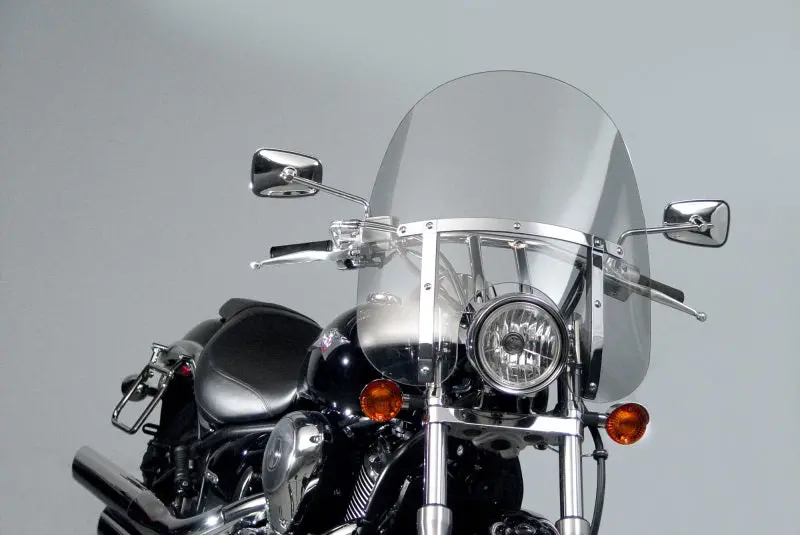 National Cycle 07-16 Honda/87-08 Kawasaki/87-09 Suzuki/ 87-03 Yamaha  Dakota 4.5 Windshield-Clear 1