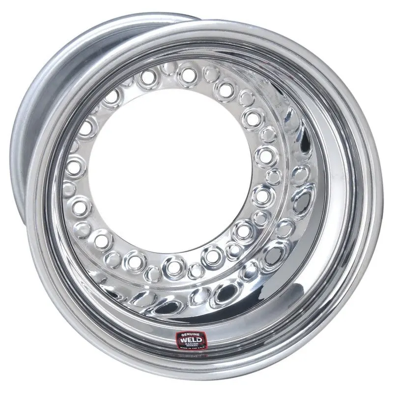 Weld Wide 5 Xl Direct Mount 15X13 / 5X10.25 Bp / 3In. Bs Polished Assembly - Mod Beadlock 1