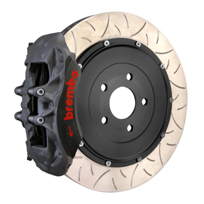 Brembo 06-13 Corvette Z06 Pista Fr Race Bbk 6Pist Forged 2Pc380x35x53a 2Pc Rotor T3-Black Ha 1