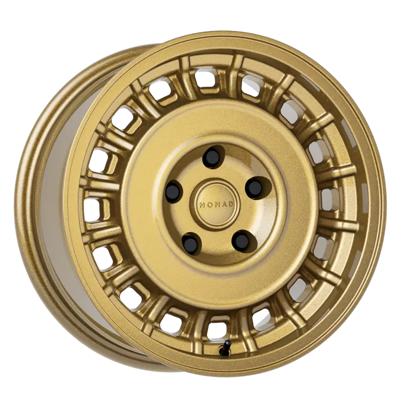 Nomad N502gr Arvo 15X7in / 5X114.3 Bp / 15Mm Offset / 72.62Mm Bore - Gloss Gold Wheel 1