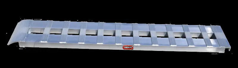 Gen-Y Heavy Duty 14Ft Aluminum Loading Ramp 15In X 168In 4K Capacity Loading Ramp - Single 1