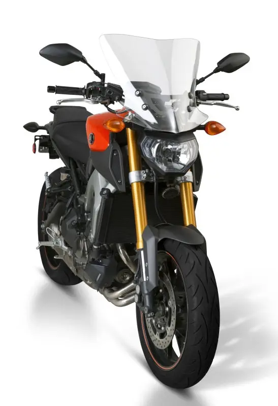 National Cycle 14-16 Yamaha Fz-09/Mt-09 V Stream/ Wave Tall Windshield-Clear 1