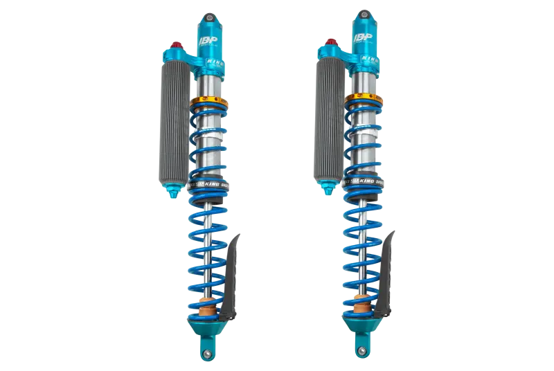 King Shocks 2022+ Polaris Rzr Pro R 3.0 Rear Coilover Finned Reservoir Shock W/2.5 Adjuster -Single 1