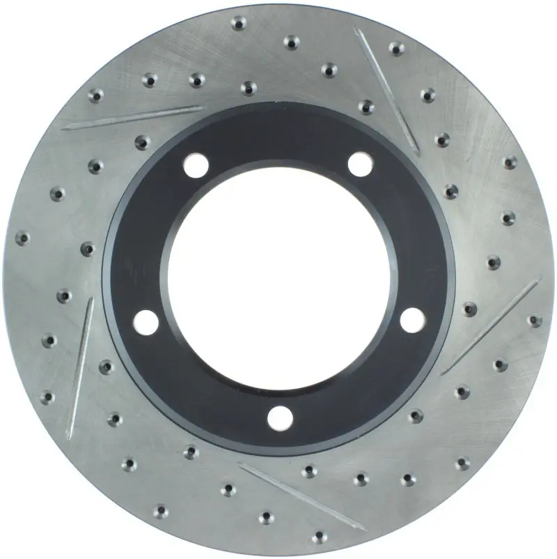 Stoptech Slotted & Drilled Sport Brake Rotor 1