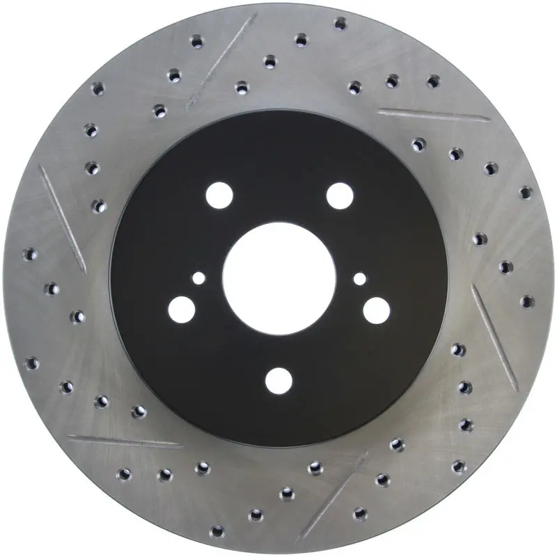 Stoptech 04 Lexus Rx330 Sportstop Slotted & Drilled Right Rear Rotor 1