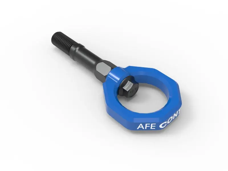 Afe Control Rear Tow Hook Chevrolet Corvette (C8) 20-25 V8-6.2L- Blue 1