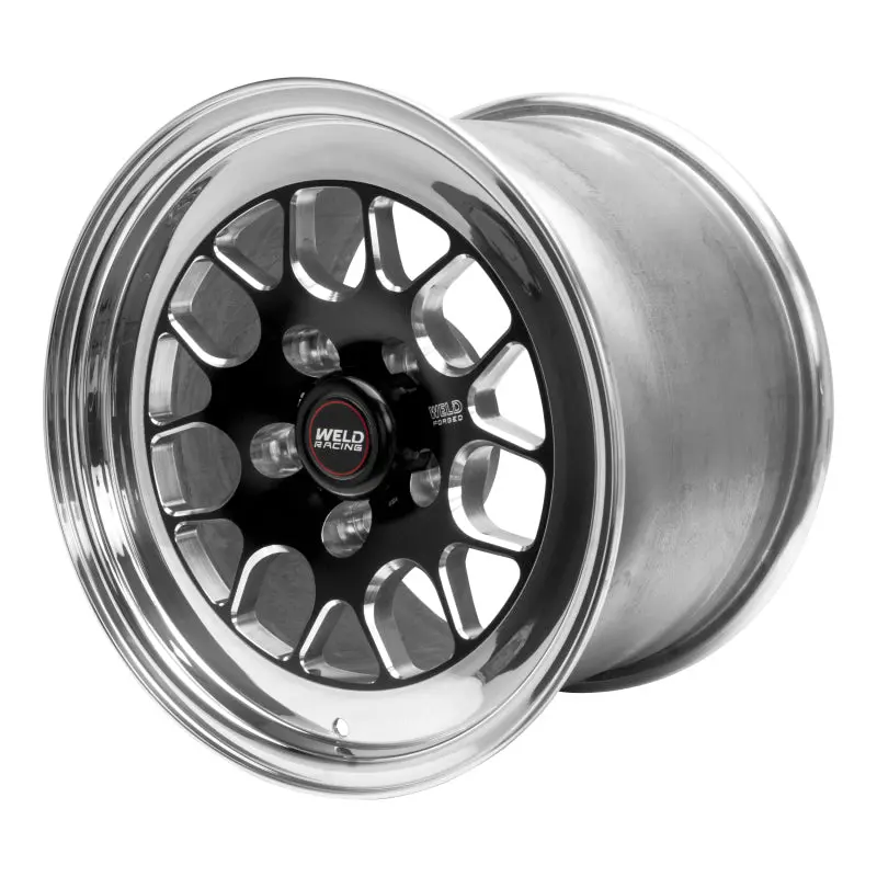 Weld S77 15X8 / 5X4.5 Bp / 6.5In. Bs Black Wheel (Low Pad) - Non-Beadlock 1