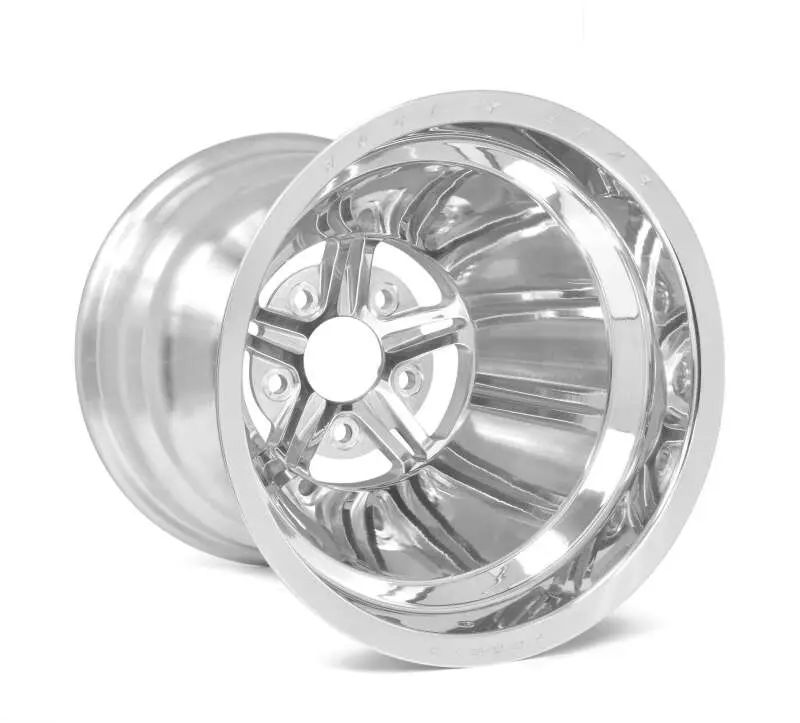 Race Star 63 Pro Forged 15X10 Nbl Sportsman 5X5.00 Bc / 4.00In. Bs Wheel - Polished 1
