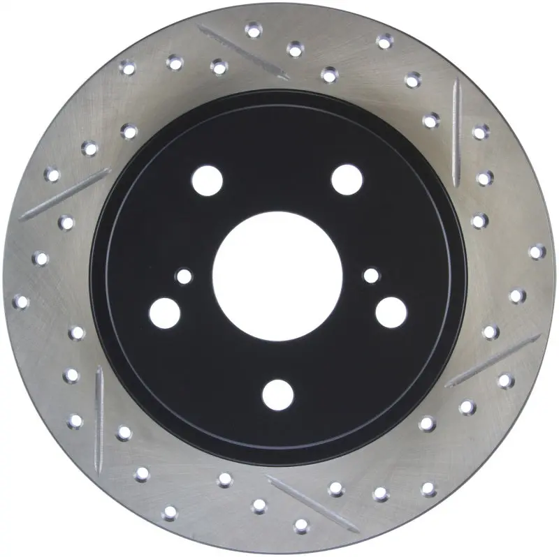 Stoptech Sportstop 10-13 Scion Tc Slotted & Drilled Left Rear Rotor 1