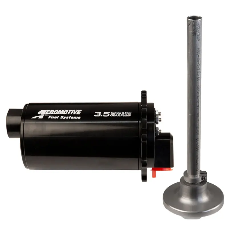 Aeromotive Brushless Spur Gear Fuel Pump W/Tvs Controller - Universal - In-Tank - 90 Deg - 3.5Gp 1