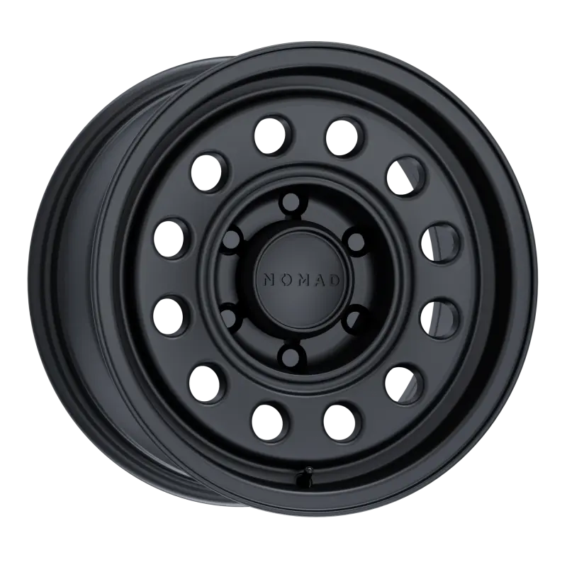 Nomad N501sb Convoy 17X8.5In / 5X127 Bp / -10Mm Offset / 78.1Mm Bore - Satin Black Wheel 1