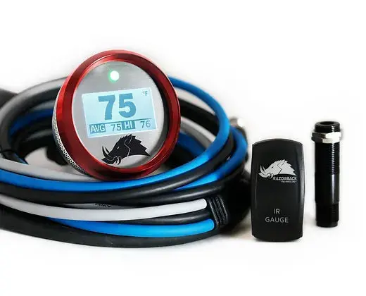 3.2 Dimmable Infrared Belt Temp Gauge (Red) 1