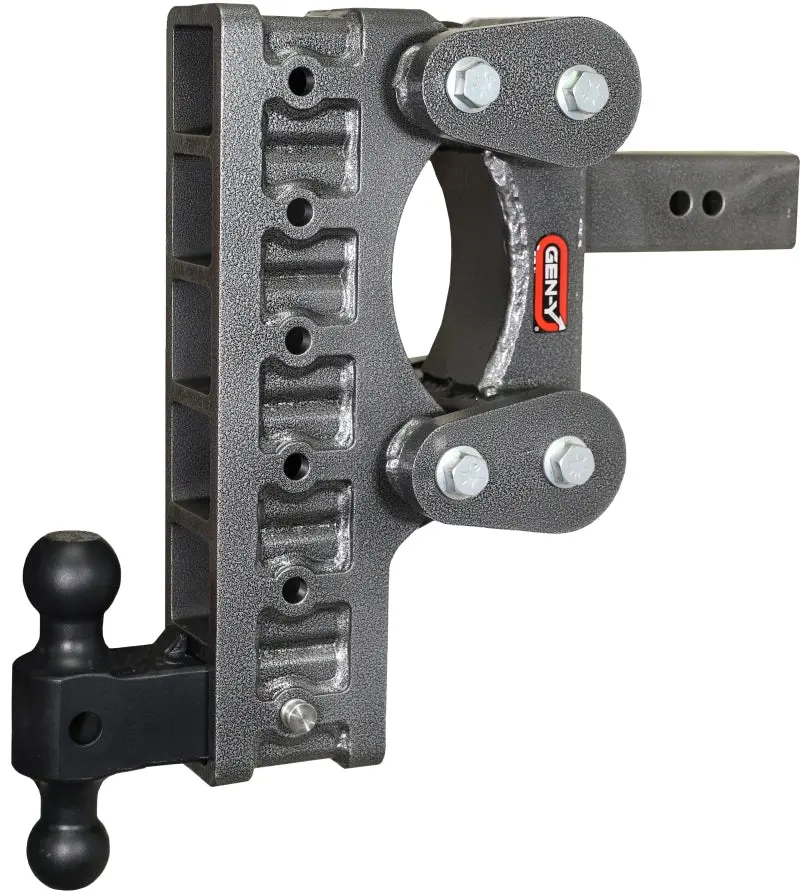 Gen-Y The Boss Torsion-Flex 2.5In Shank 12In Drop 2.4K Tw 21K Hitch W/Gh-061 Dual-Ball 1