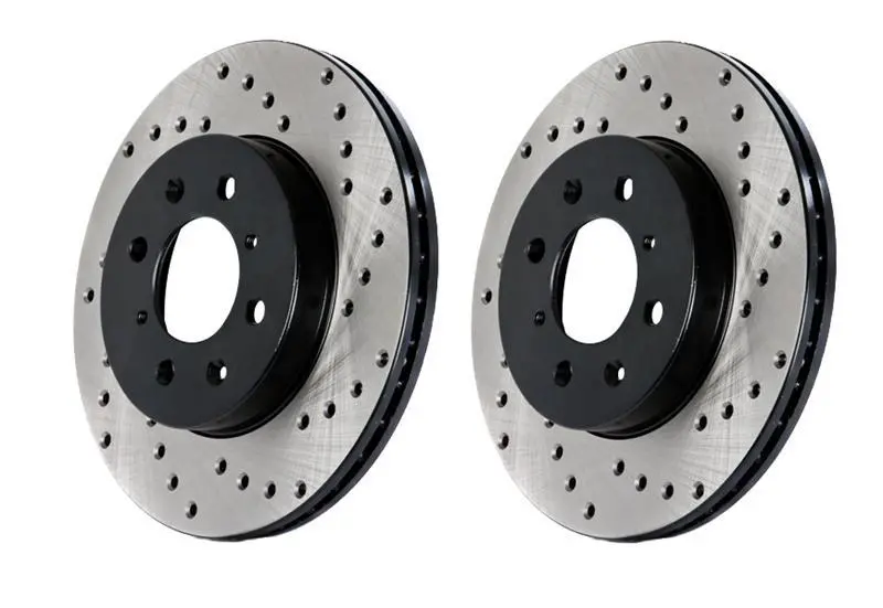 Stoptech 96-02 Bmw Z3 / 03-01/06 Z4 / 11/91-98 318I/Is / 04/98-00 318Ti Drilled Left Front Rotor 1