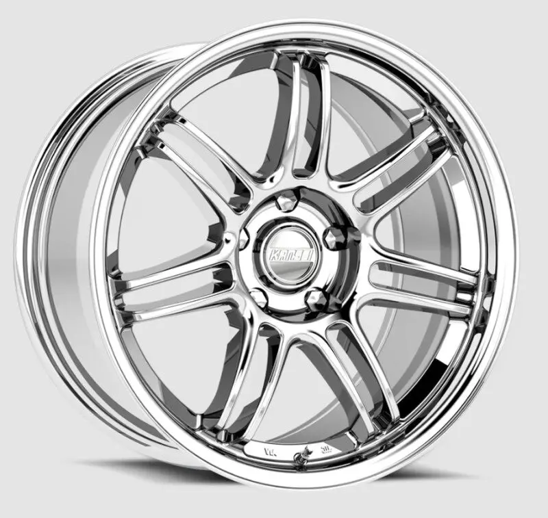 Kansei K17x Seven 19X9.5In / 5X114.3 Bp / 22Mm Offset / 73.1Mm Bore - Chrome 1