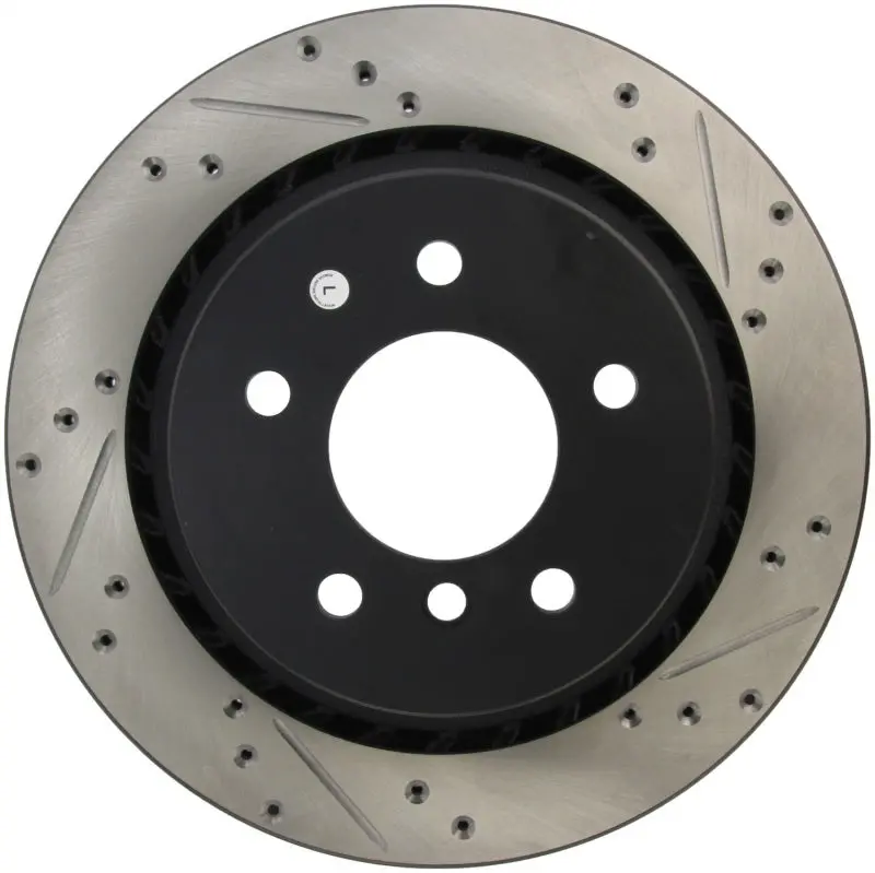 Stoptech Slotted & Drilled Sport Brake Rotor 1
