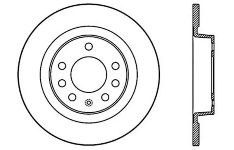 Stoptech Drilled Sport Brake Rotor 1